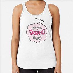 In Your Dreams 3 Pink Racerback Tank Top