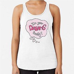 In your dream Pink Racerback Tank Top