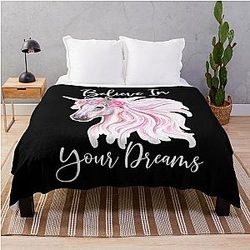 Believe in Your Dream Throw Blanket