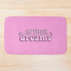 In Your Dreams - Retro Feminist Bathroom Mat