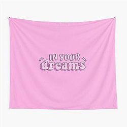 In Your Dream - Retro Feminist Text Tapestry