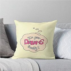 In Your Dream (Pink) Throw Pillow