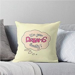 In Your Dream (Pink) Throw Pillow