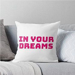 In Your Hot Pink Throw Pillow