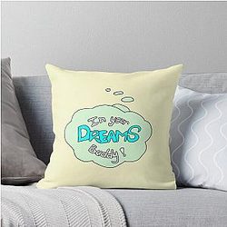 In Your Dreams 3 (Blue) Throw Pillow