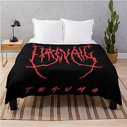 Art I Prevail Throw Blanket