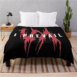 Art I Prevail Throw Blanket