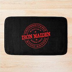 Music Iron Maiden Bath Mat