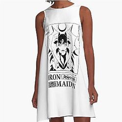 The Iron Maiden Torture Device A-Line Dress