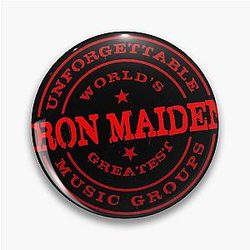 Music Iron Maiden Pin