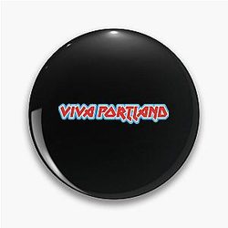 Viv Iron Maiden Pin