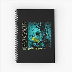 Music Iron Maiden Spiral Notebook