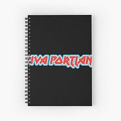 Viv Iron Maiden Spiral Notebook