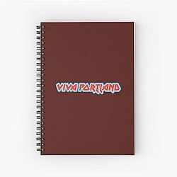 Viva Iron Maiden Spiral Notebook
