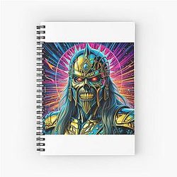 Iron Maiden Spiral Notebook