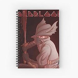 Iron Maiden Bloodborne Tribute Notebook