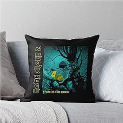Music - Iron Maiden Throw Pillow