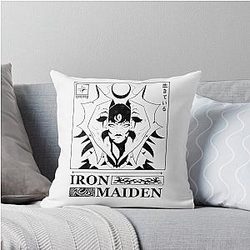 The Iron Maiden Torture Device Oversized Throw Pillow