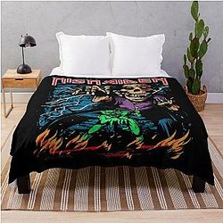 Iron Maiden Throw Blanket
