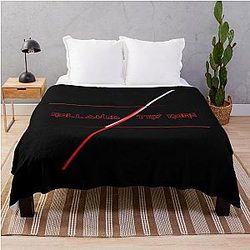 Music Throw Blanket Iron Maiden