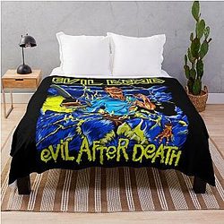 Music - Iron Maiden Throw Blanket