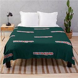 Viva Iron Maiden Throw Blanket