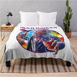 Iron Maiden Tour Throw Blanket
