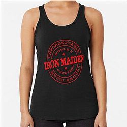 Music Iron Maiden Racerback Tank Top