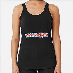 Viv Iron Maiden Racerback Tank Top