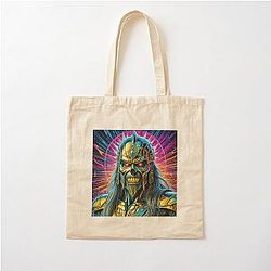 Iron Maiden Art Cotton Tote