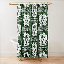 The Iron Maiden Torture Device Black Shower Curtain