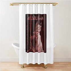 Iron Maiden Bloodborne Tribute Shower Curtain