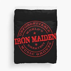 Music Iron Maiden Duvet Cover