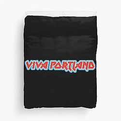 Vivian Iron Maiden Duvet Cover