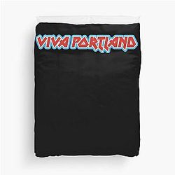 Vivian Iron Maiden Duvet Cover