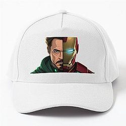 Doctor Doom Iron Man Split Face Baseball Cap