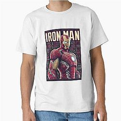 Tony Stark Iron Man Poster Classic T-Shirt