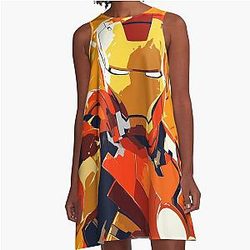 Iron Man A-Line Dress