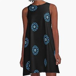 iron man arc reactor power A-Line Dress