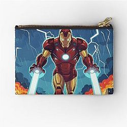 Iron man Zipper Pouch