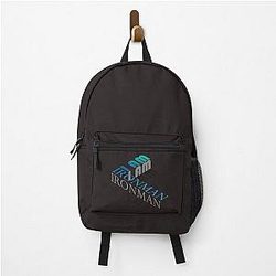 I am Iron Man Isometric Logo Backpack