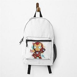 Cute Iron Man Illustration Bag