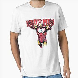 Iron Man Futuristic Armored Hero T-Shirt