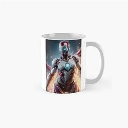 Futuristic Female Iron Man Armor Classic Mug