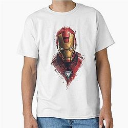 Avengers Iron Man Classic T 

I'll remove the duplicate word "Iron" is already mentioned as "Avengers Iron Man", so I kept it.