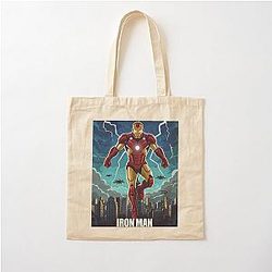 Iron Man Cotton Tote Bag