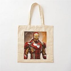 Iron Man Animated Series Cotton Tote Bag
