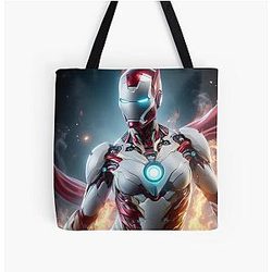 Ultra Female Iron Man Armor All Over Print Tote Bag