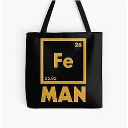 Iron Man Science Tote Bag