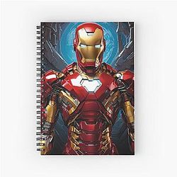 Iron Man the Animated Series Spiral Notebook